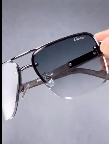 Sunglasses with Elongated