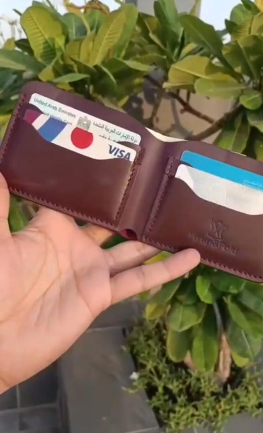 Leather wallet for men stylish leather