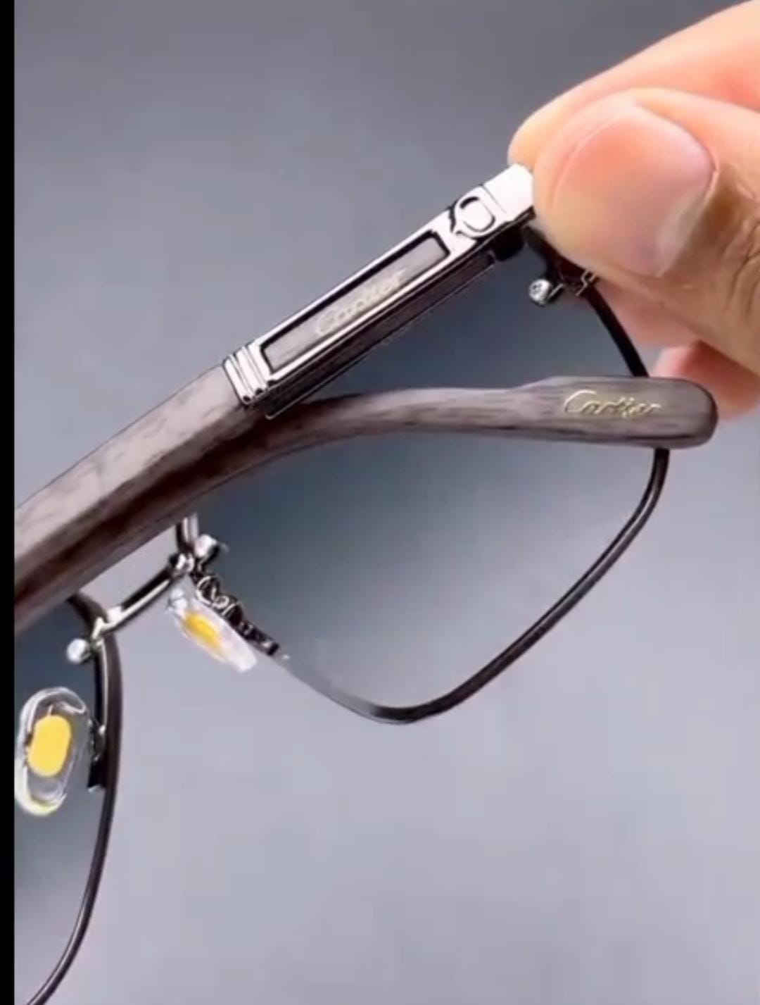 Sunglasses with Elongated