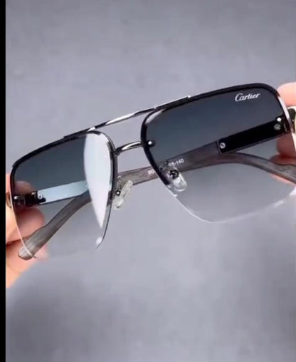 Sunglasses with Elongated