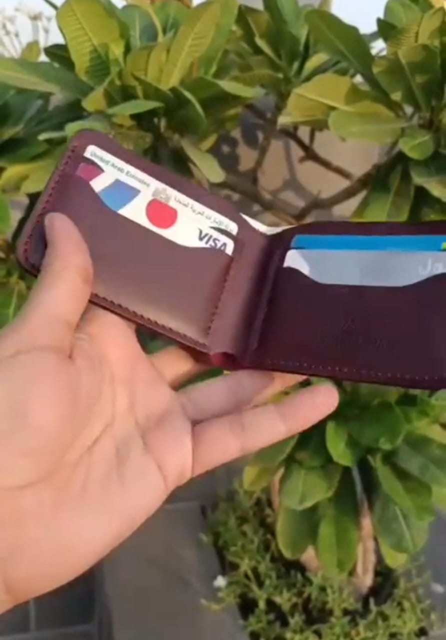 Leather wallet for men stylish leather