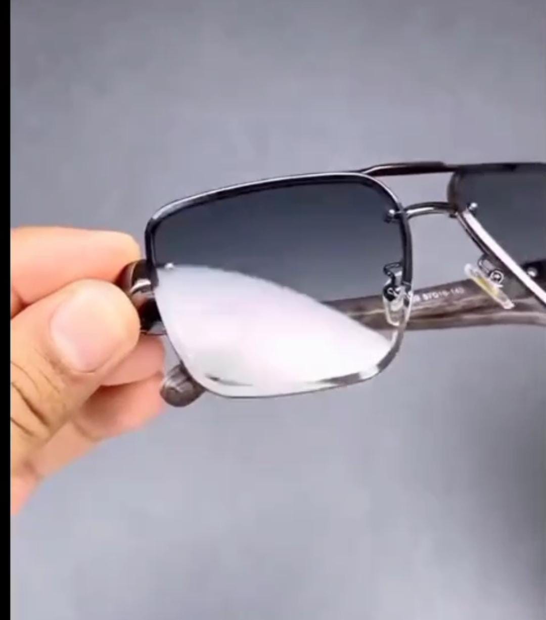 Sunglasses with Elongated