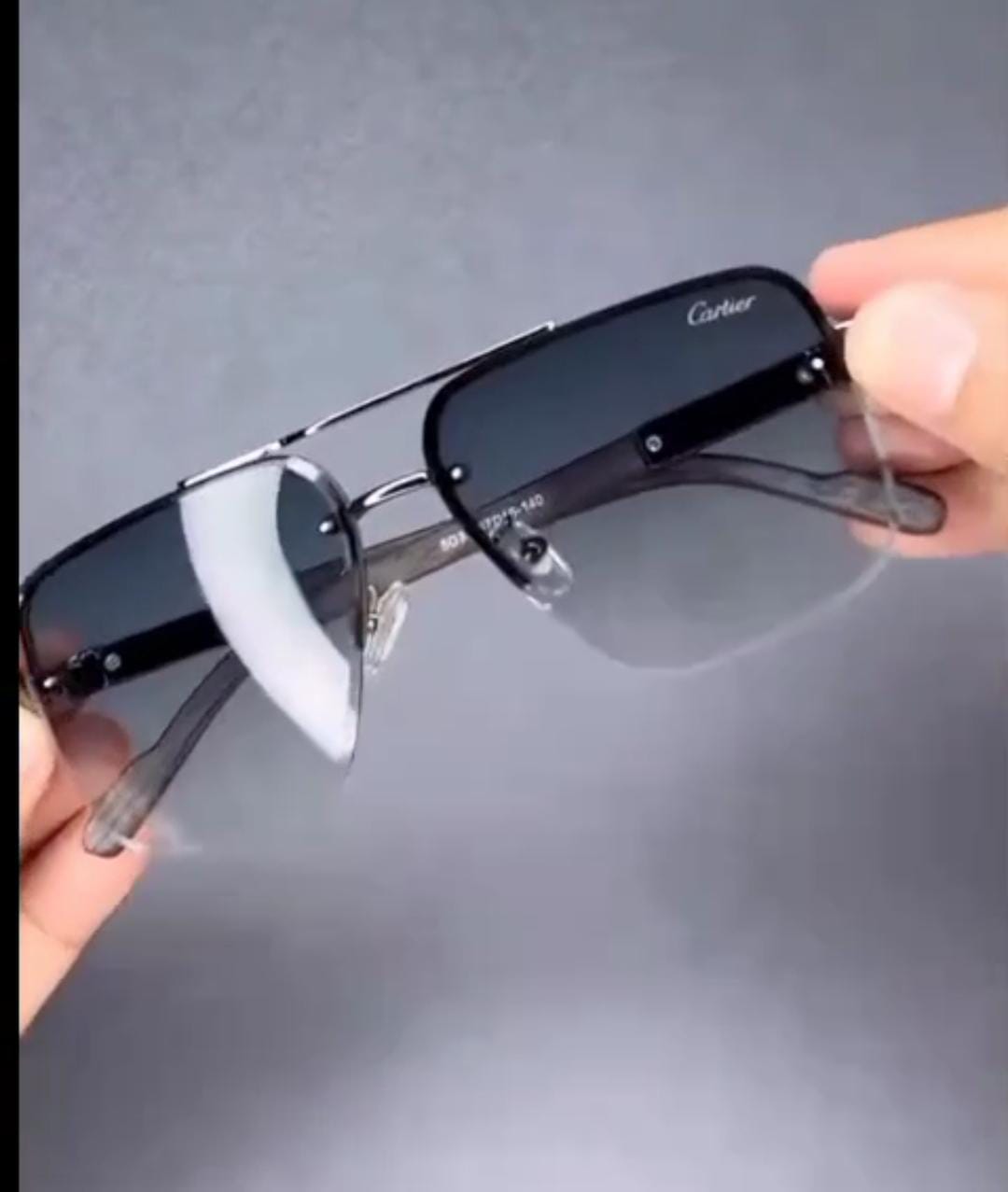Sunglasses with Elongated