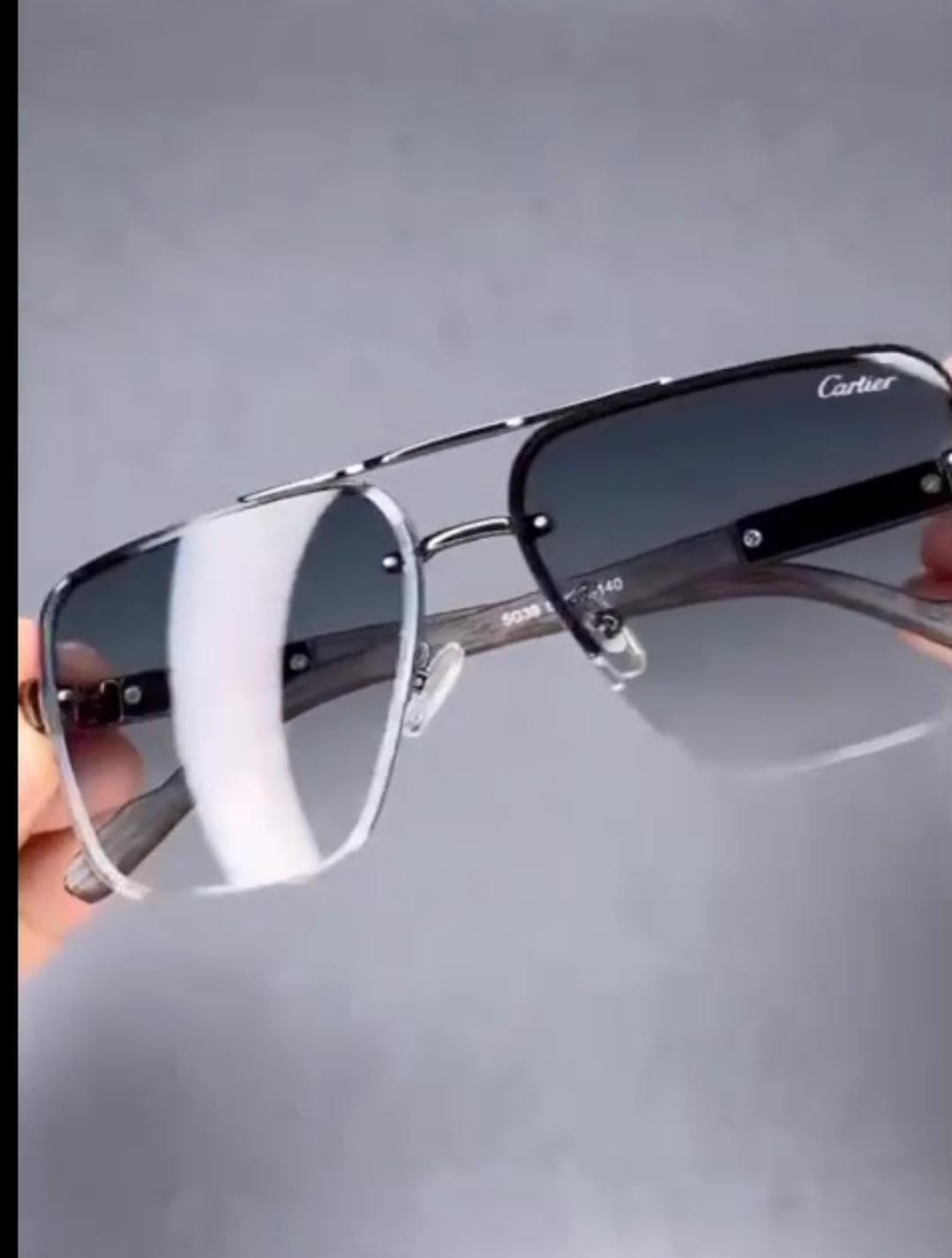 Sunglasses with Elongated