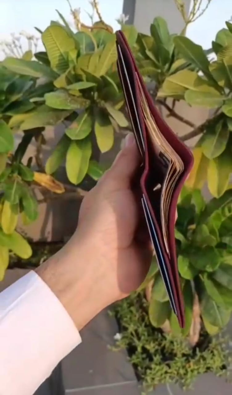 Leather wallet for men stylish leather