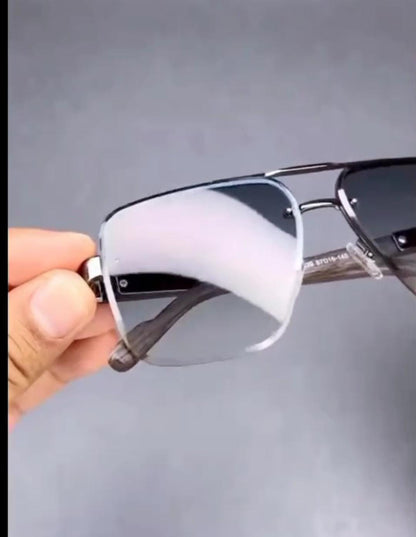 Sunglasses with Elongated