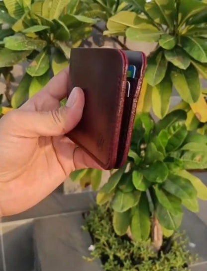 Leather wallet for men stylish leather